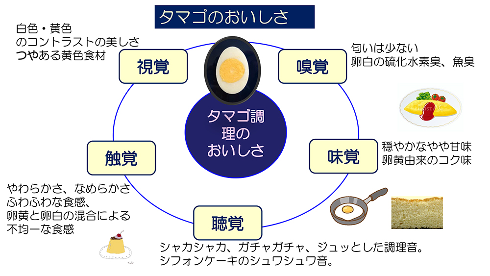 タマゴのおいしさ